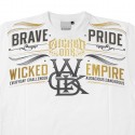 Wicked One Pride Tee Shirt weiße Baumwolle