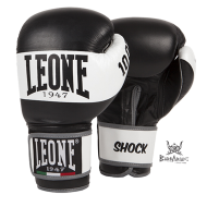 Leone 1947 Boxing gloves Shock black leather