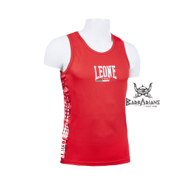 Leone 1947 Boxing Tee-Shirt Polyester breathable Red