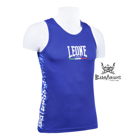 Leone 1947 Boxing Tee-Shirt Polyester breathable Blue images, photos, pictures on Tee-Shirt Boxe Anglaise AB726