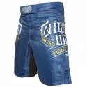 Wicked-One MMA Shorts "Fight zone" Blue