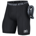 Phantom Athletics Compression Shorts "Vector" with Cup Black