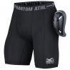 Phantom Athletics Compression Shorts \\"Vector\\" with Cup Black images, photos, pictures on Groin Guards & Compression Trunk...