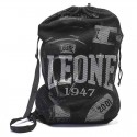 Sac de sport Leone 1947 "Mesh bag" noir