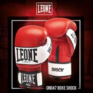 Leone 1947 Boxing gloves \\"Shock\\" red leather images, photos, pictures on Boxing Gloves GN047