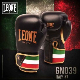 Leone 1947 boxing gloves 'Italy' Black