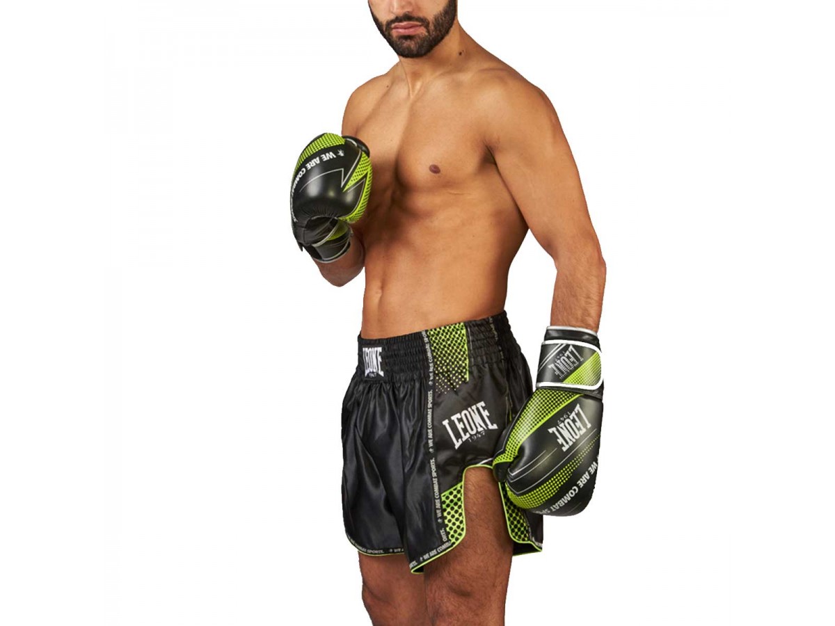 Pantaloncino Leone Thai Blitz MuayThai Kick MMA shorts Pugilato AB902 