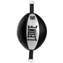 Leone 1947 double hand ball black & white leather