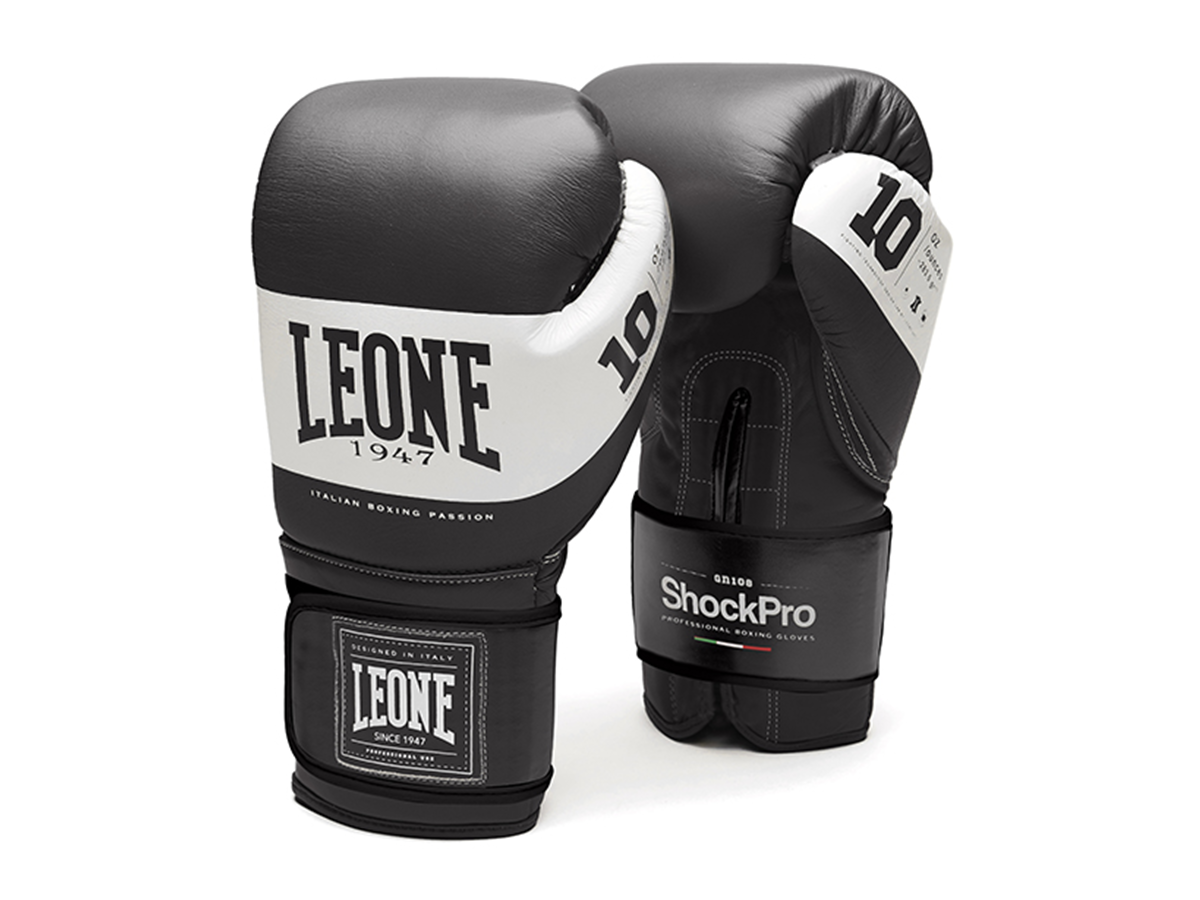 Leone 1947 Boxing Gloves 10 Ounce Black Edition 