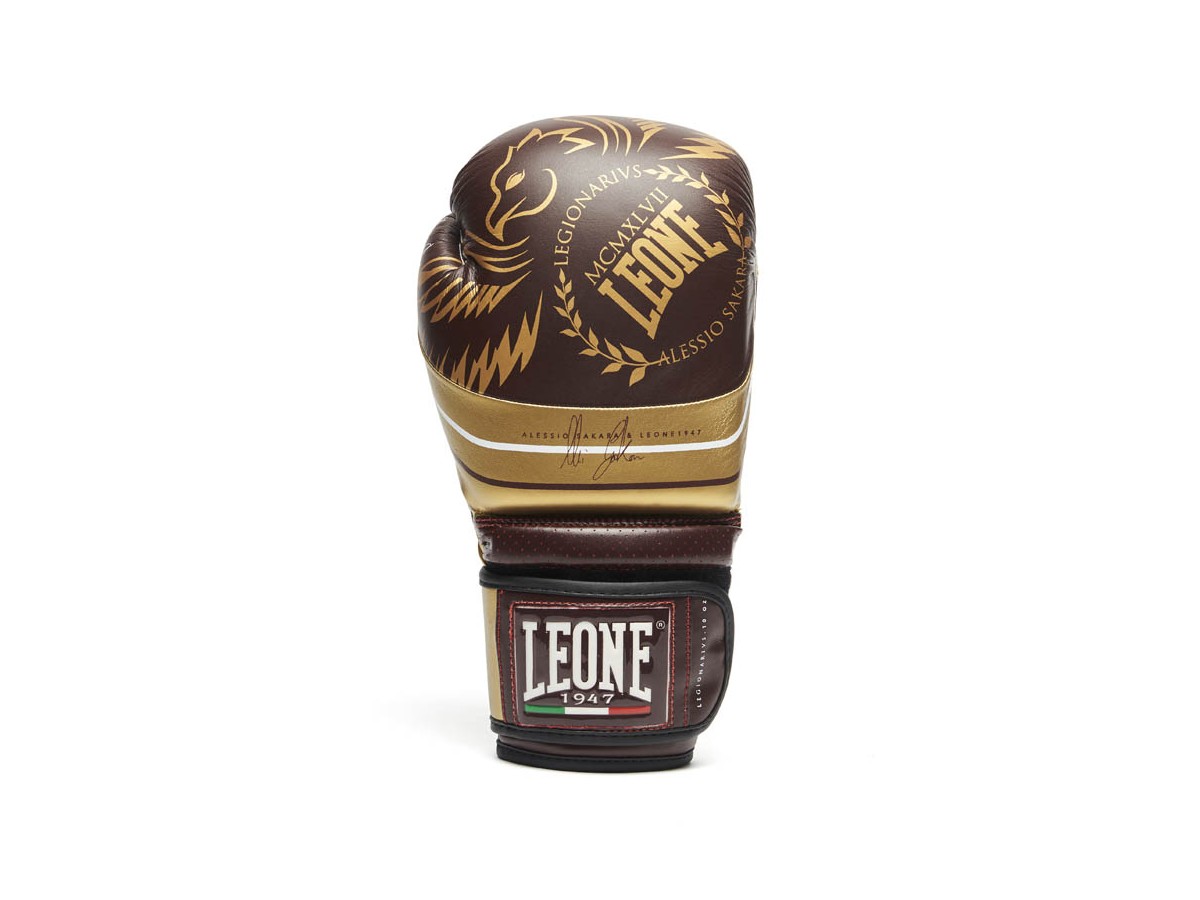 Leone 1947 Boxing Gloves Barcelona Negro-Oro