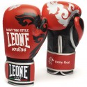 Boxing Handschuhe Leone 1947 "Muay Thaï" rot