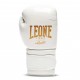 Photo de Gant de boxe Leone 1947 \\"Black and White\\" blanc pour Gant de Boxe GN059