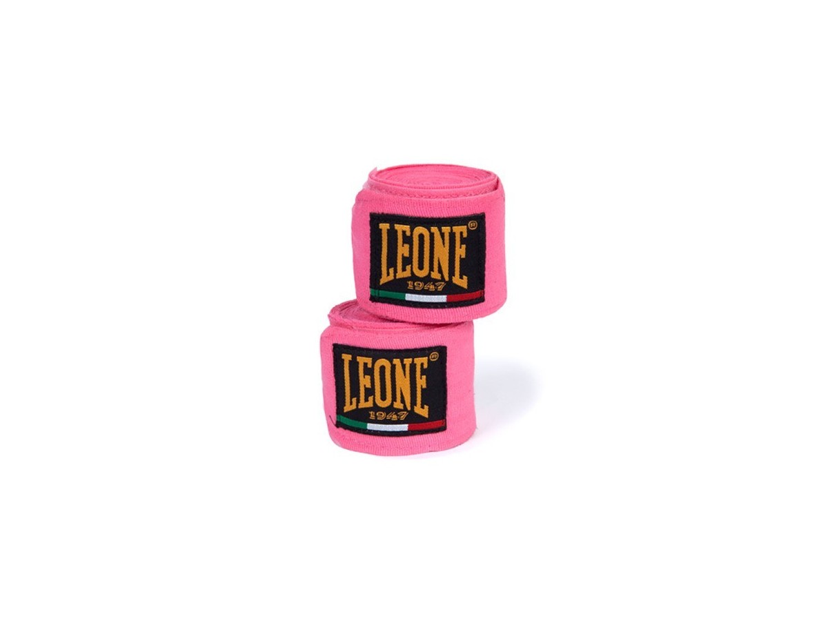 Bandages de boxe Leone Semielastic Rose