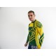 Contract Killer \\"Brazil\\" Rashguard Long Sleeve Yellow images, photos, pictures on Old Collection CKBZRL