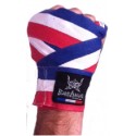 Handwraps Barbarians Fight Wear Boxing French Blue White Red