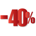 Sales -40%